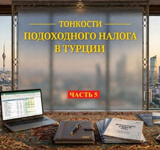 ЛЬГОТЫ ПО ПОДОХОДНОМУ НАЛОГУ ПРЕДПРИНИМАТЕЛЯ В ТУРЦИИ